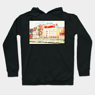 View of the old town of Salzburg Hoodie